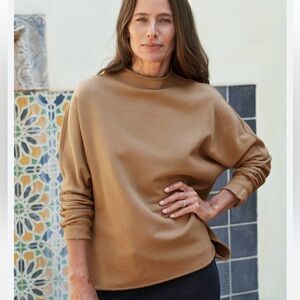 FRANK & EILEEN Camel Effie Capelet